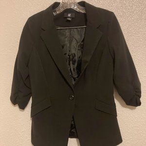 IZ Byer women's size small black blazer jacket